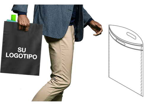 Compact - Bolsas de tela promocionales Compact - Bolsas de tela promocionales