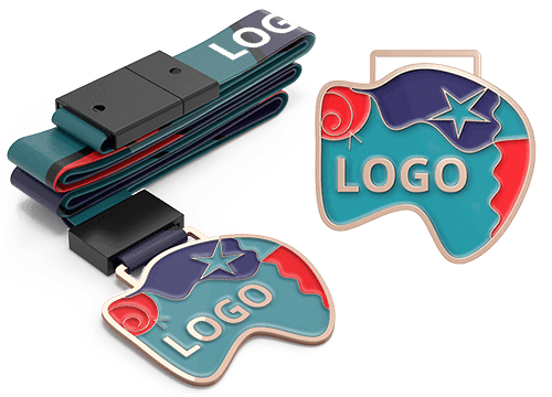 Champ - Medallas Publicitarias con Logo