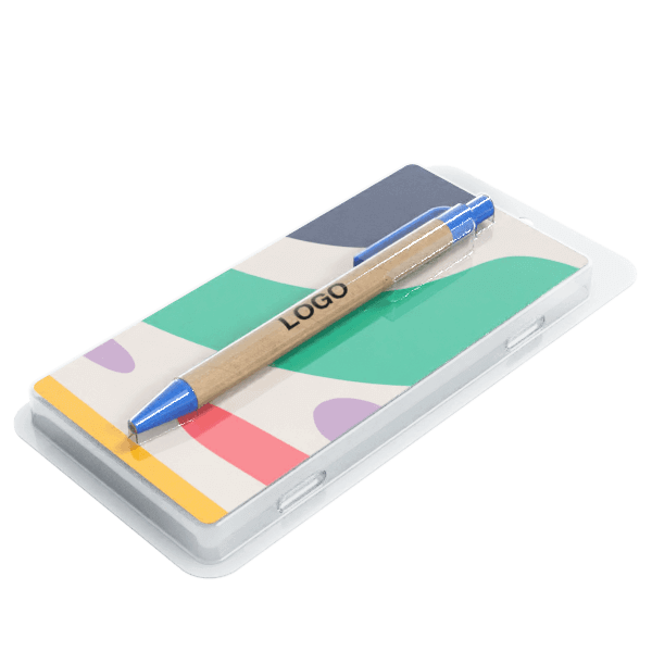 Ditto - Bolígrafos de cartón con logotipo