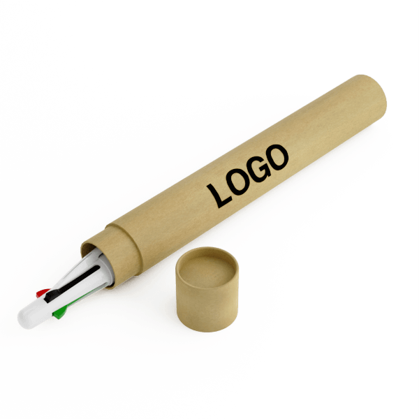 Quad - Bolígrafos promocionales personalizados de 4 colores