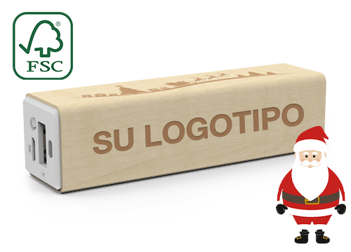 Maple Christmas - Powerbank Personalizado