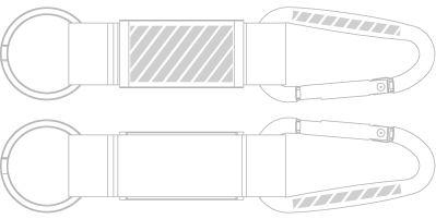 &nbsp;Llavero Serigrafía