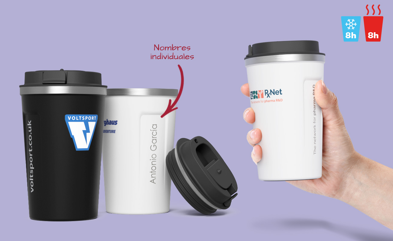 Aroma - Tazas de viaje promocionales