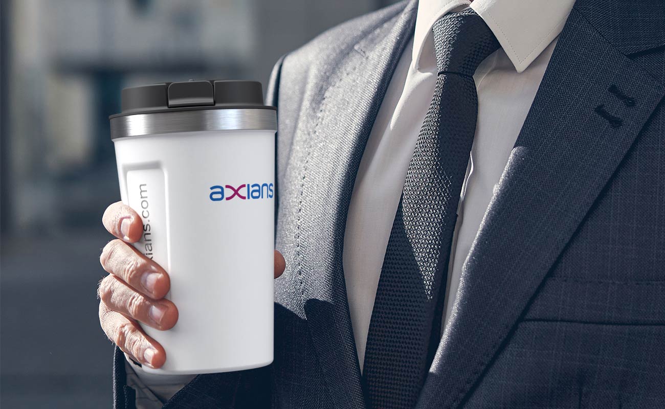 Aroma - Taza de viaje isotérmica personalizada gallery thumbnail