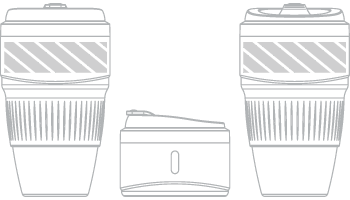 Taza de viaje Serigrafía