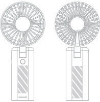 Mini ventilador Serigrafía