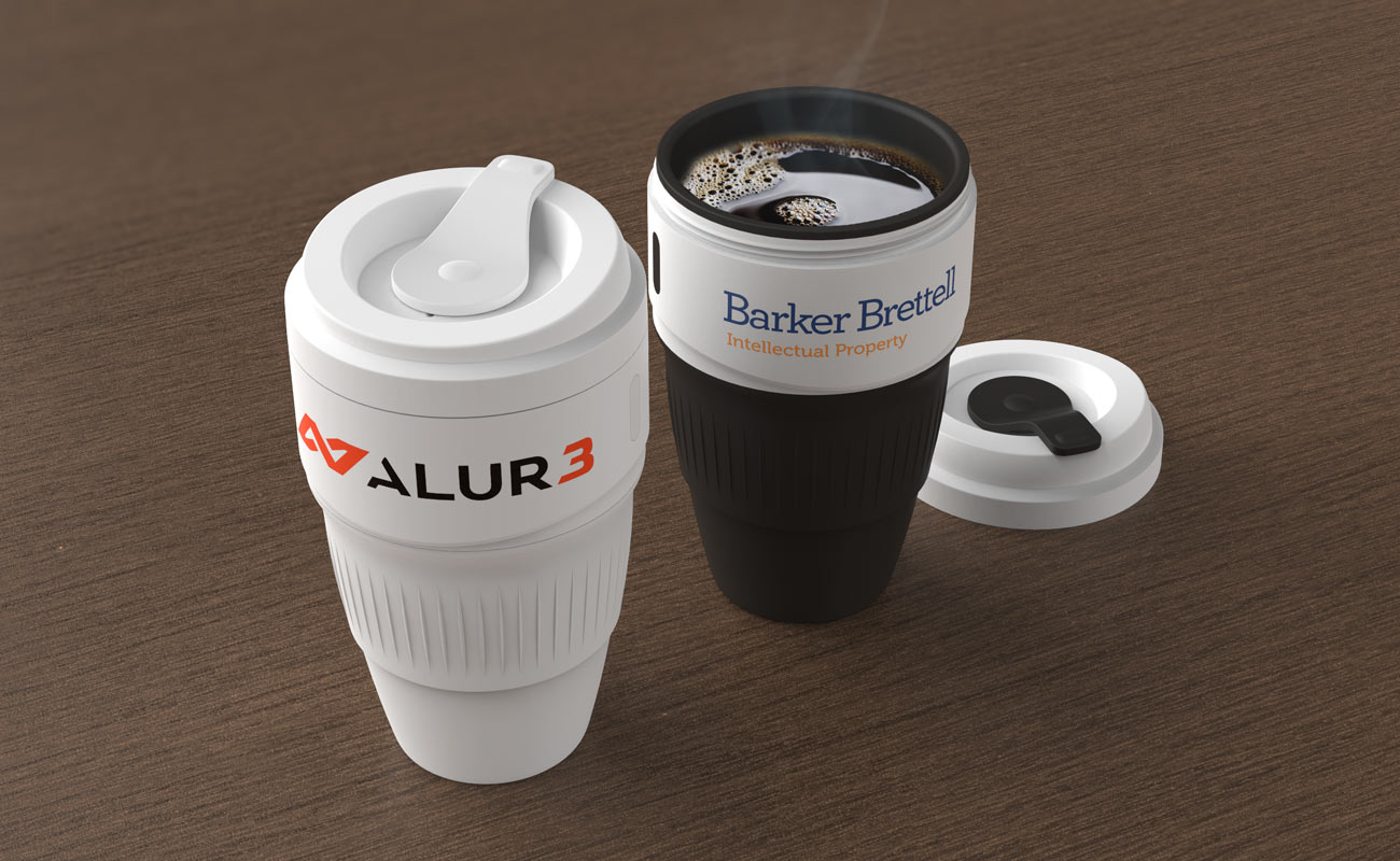 Barista - Taza de viaje con logotipo gallery thumbnail