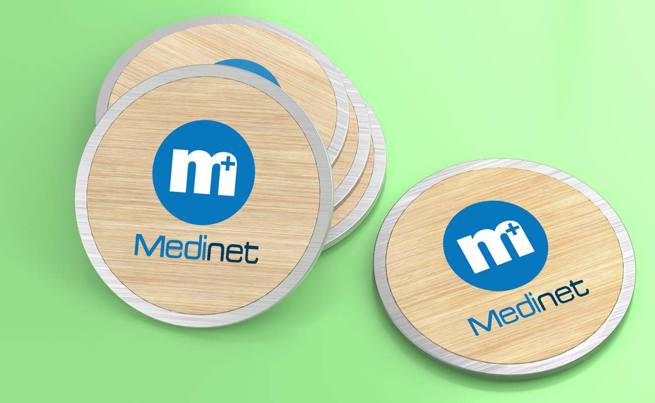 Base - Posavasos de bambú Promocionales con su Logo gallery thumbnail