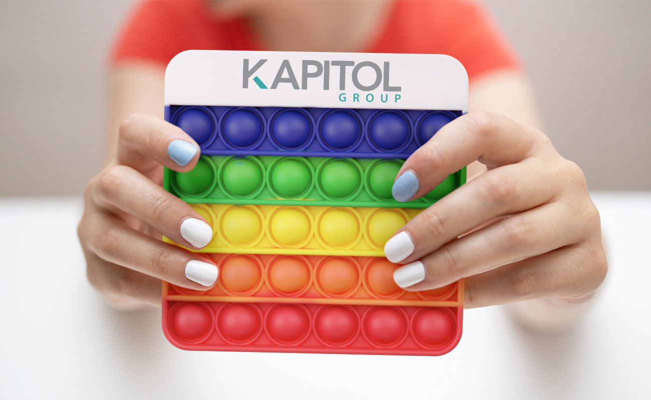 Bubble - Fidgets con logotipo gallery thumbnail