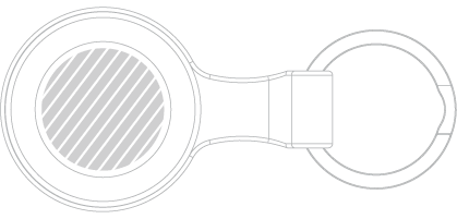 Funda AirTag Serigrafía