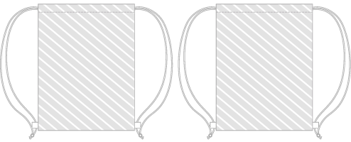 Bolsa estilo mochila Foto impresión