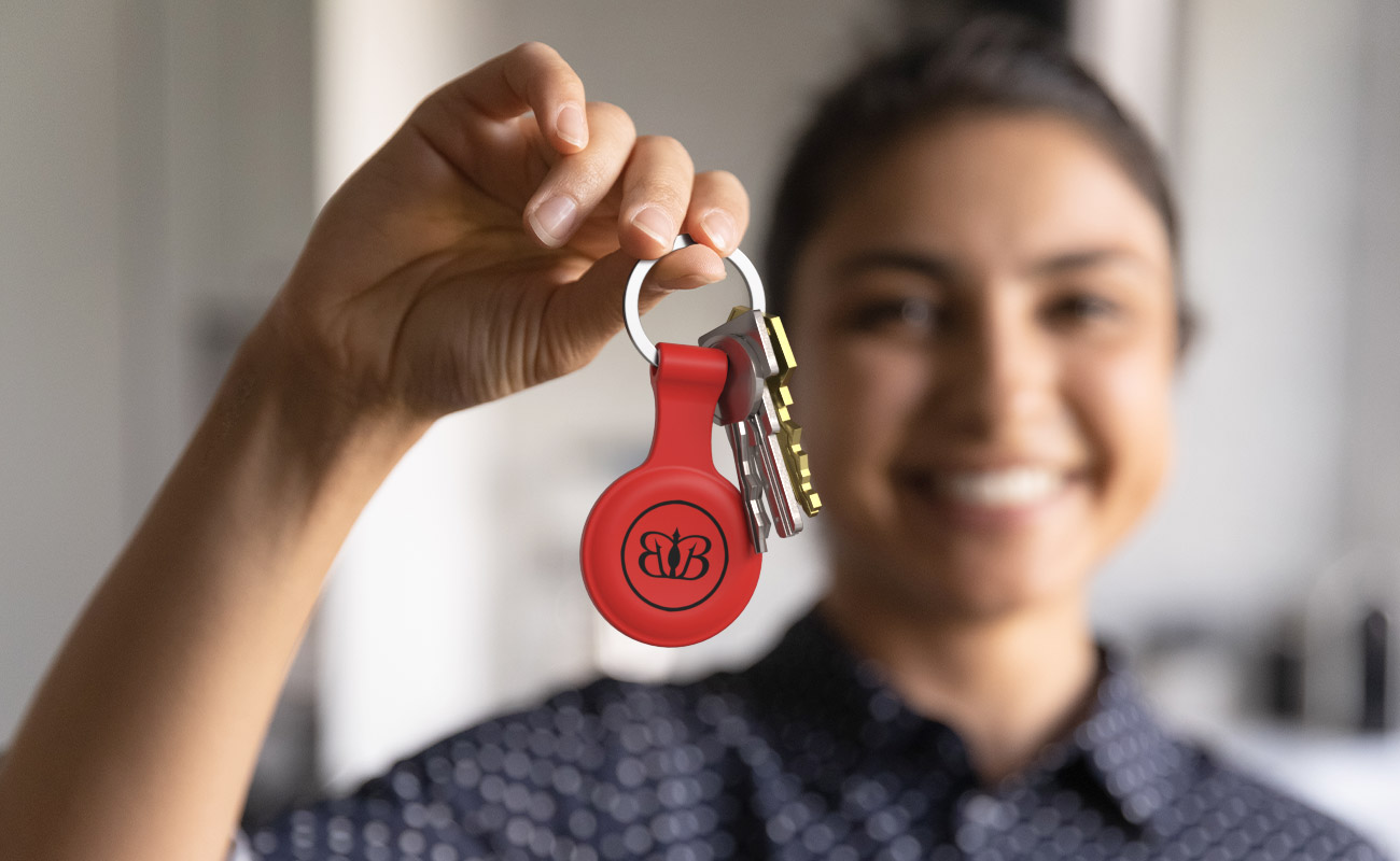 Cradle - Fundas para AirTag Publicitarias con Logo gallery thumbnail