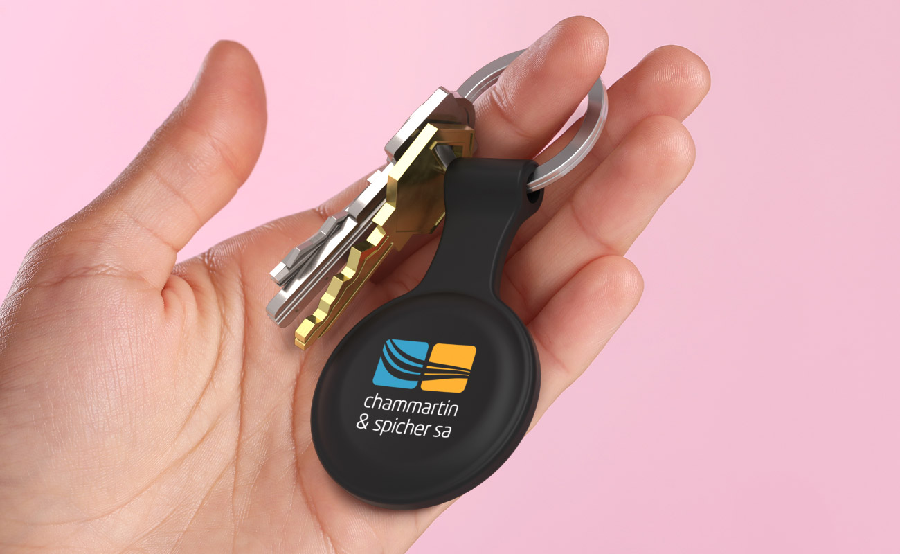 Cradle - Fundas para AirTag Promocionales con su Logo gallery thumbnail