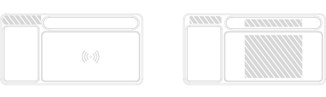 Cargador Inal&aacute;mbrico Serigrafía