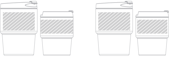 Taza de viaje Serigrafía