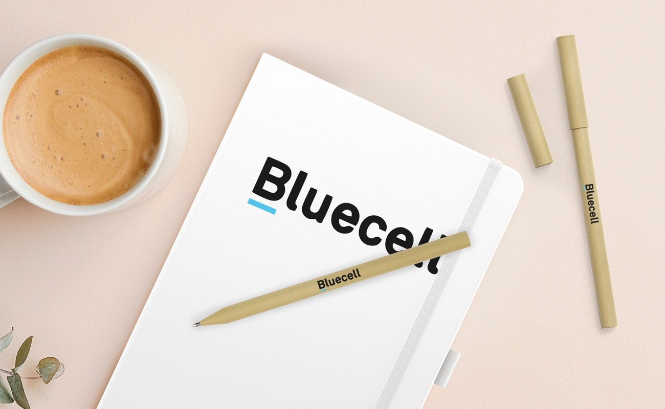 Earth - Bolígrafos de cartón reciclado con logotipo gallery thumbnail