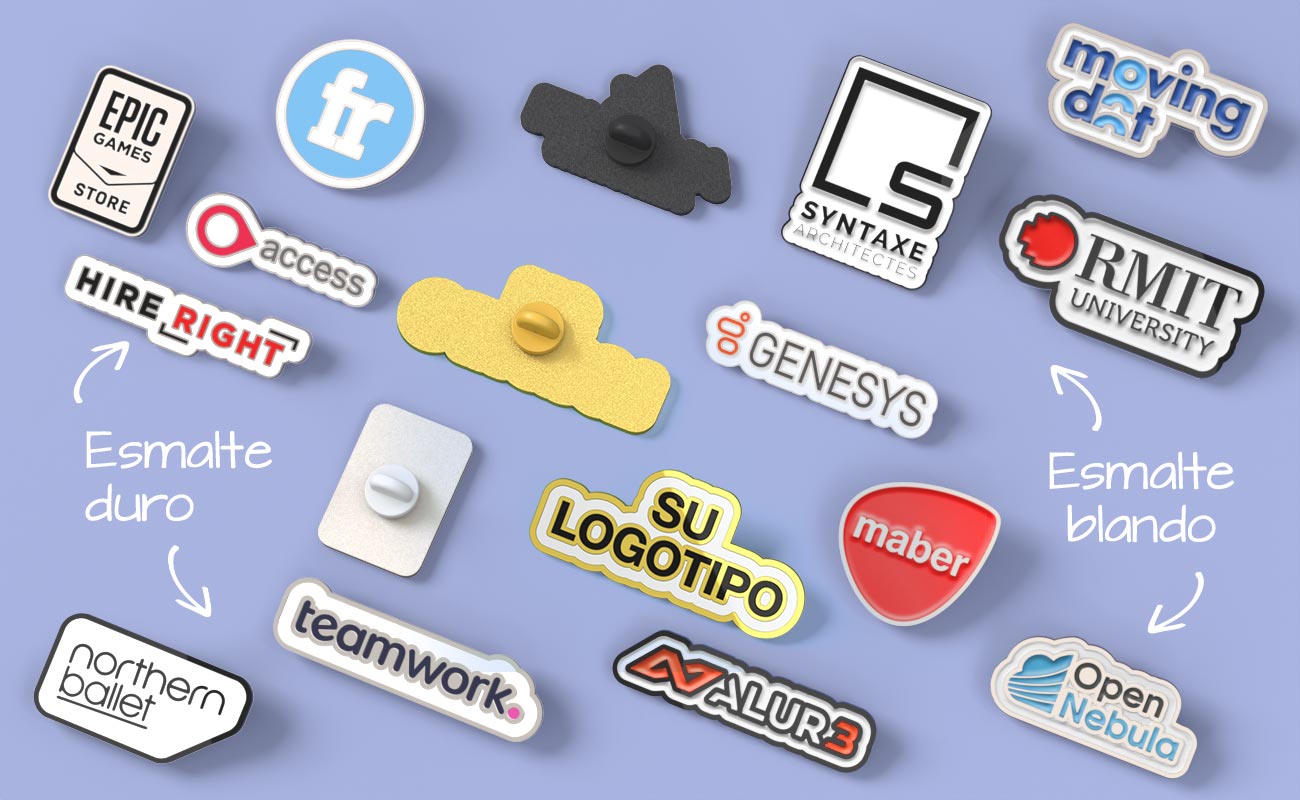 Insignia personalizada Pin esmaltado