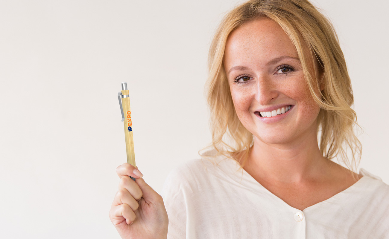 Essence - Bolígrafos de bambú Personalizados con Su Logo gallery thumbnail