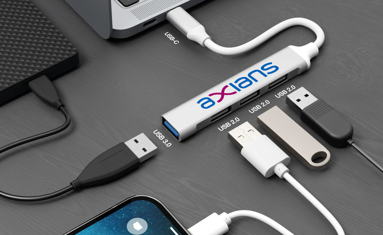 Expand - Hub USB con Logo