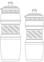 Botella de agua Serigrafía