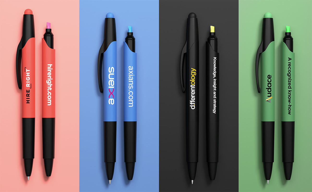 Glow - Bolígrafos promocionales personalizados