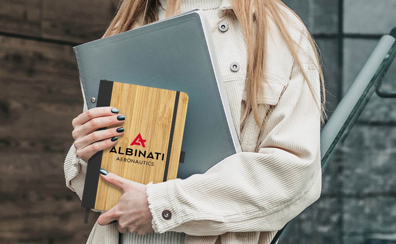 Grove - Libretas de bambú Publicitarias con Logo gallery thumbnail