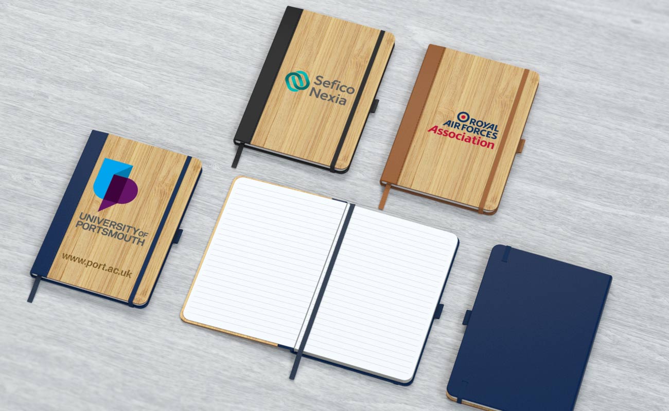 Grove - Libretas de bambú con Logotipo gallery thumbnail