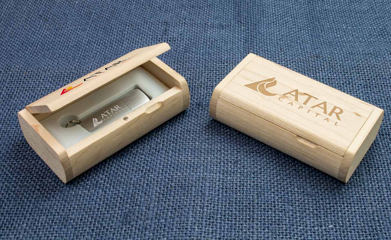 Halo - Memoria USB con con luz LED y logo gallery thumbnail