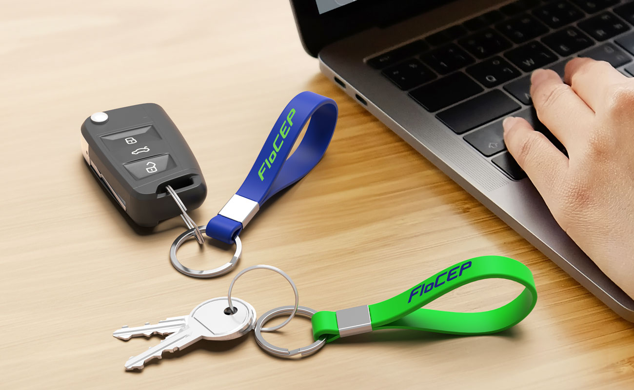 Jangle - Llaveros de silicona Personalizados con Logo gallery thumbnail