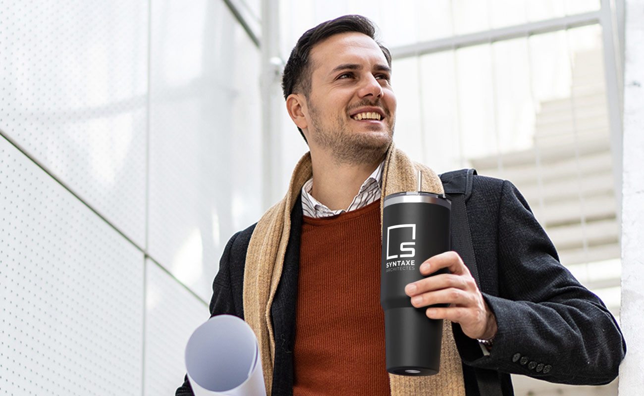 Jumbo - Tazas de viaje con logo gallery thumbnail