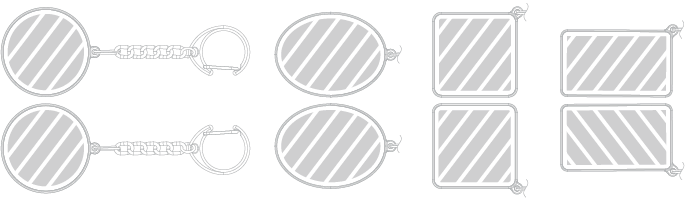 &nbsp;Llavero Serigrafía