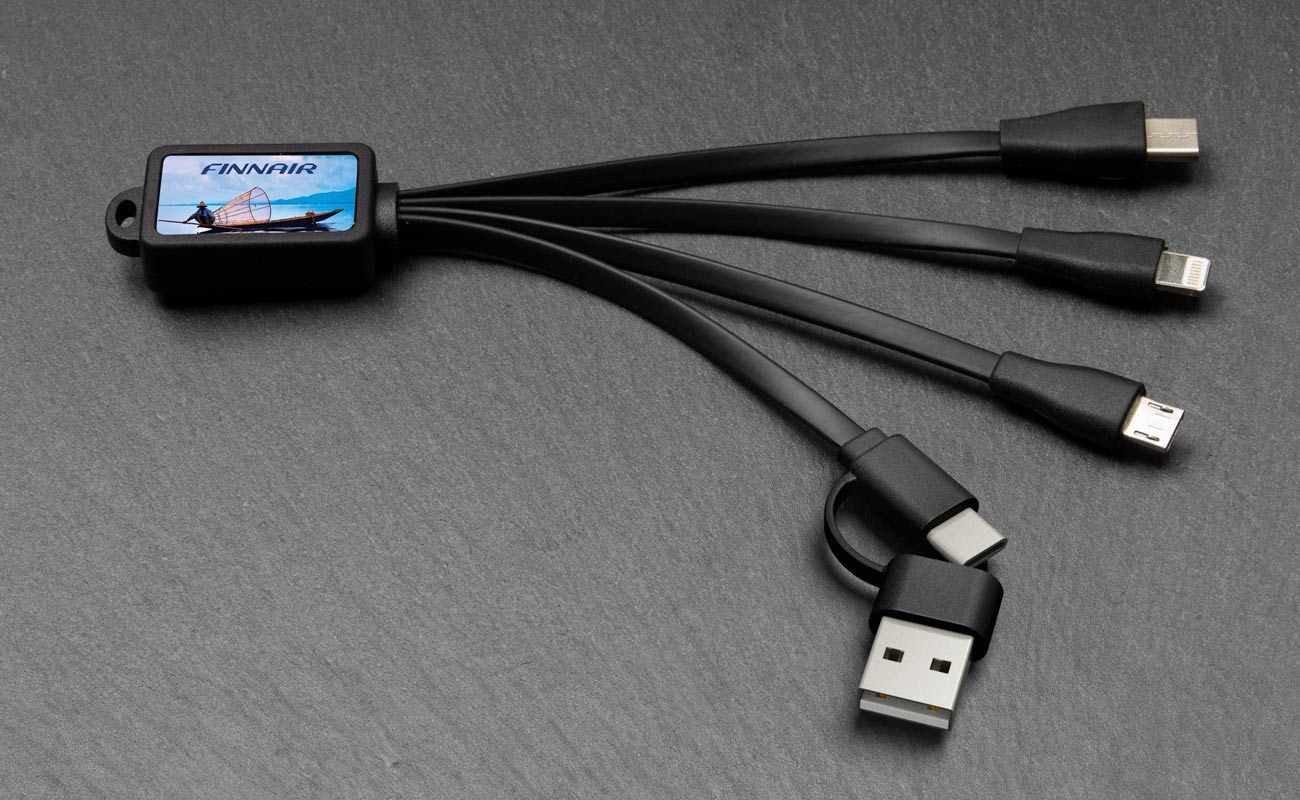 Multi - Cable multi cargador USB personalizado gallery thumbnail