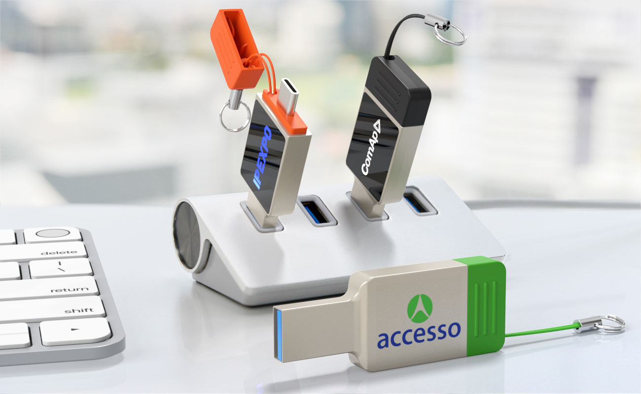 Neon - Pendrive Personalizados con USB-C gallery thumbnail