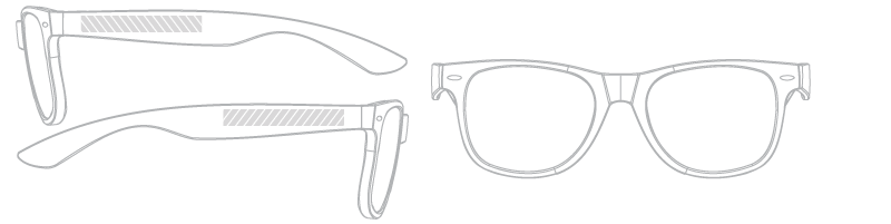 Gafas de sol Serigrafía