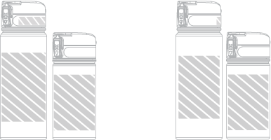 Botella de agua Serigrafía