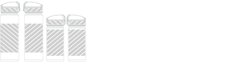 Botella de agua Serigrafía Botella de agua Serigrafía