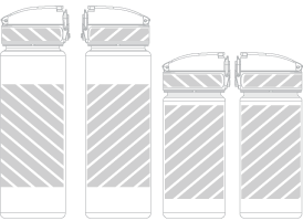 Botella de agua Serigrafía