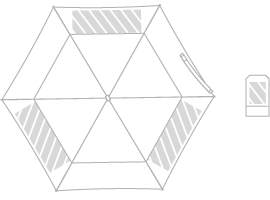 Paraguas Foto impresión