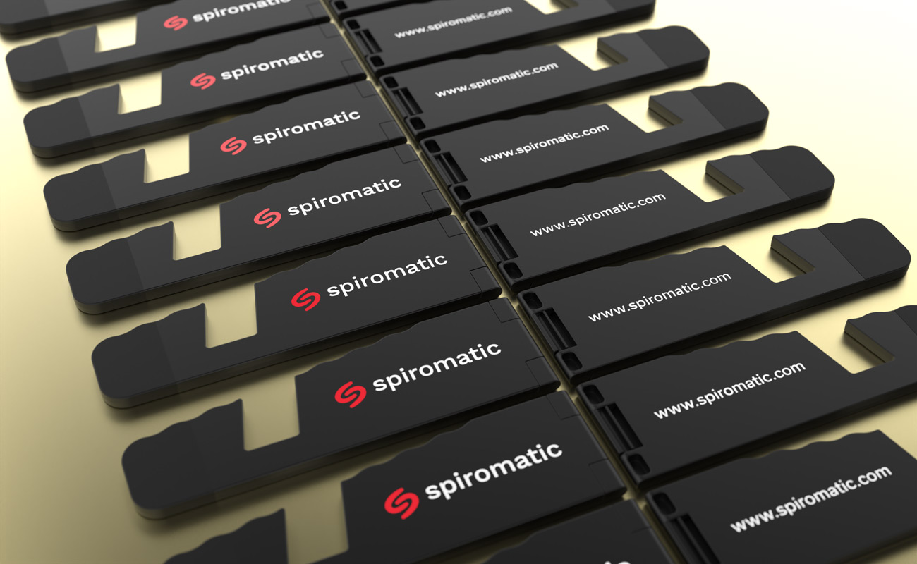 Rest - Soporte con logo para teléfono gallery thumbnail