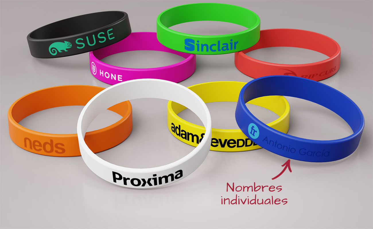 Revo - Pulseras de silicona Personalizados