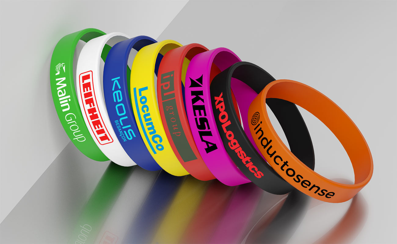 Revo - Pulseras de silicona Personalizados con Su Logo gallery thumbnail