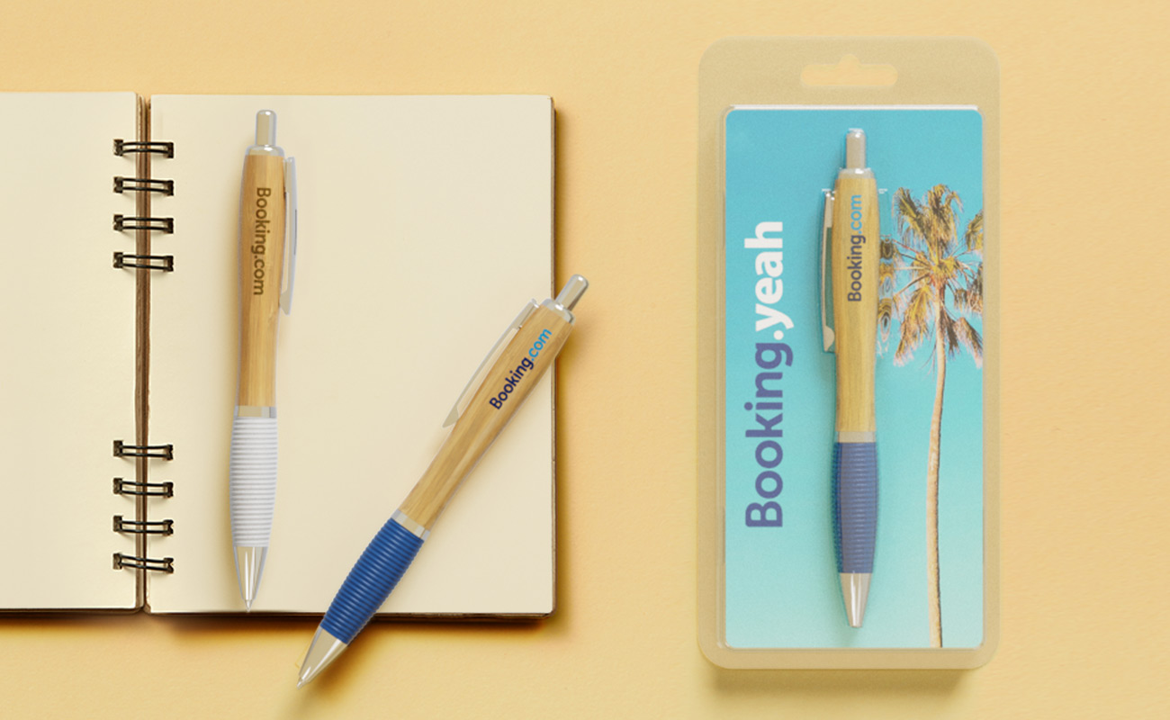 Ridge - Bolígrafos de bambú Promocionales Empresa gallery thumbnail