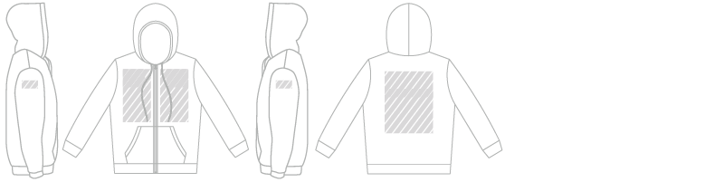 Sudadera con capucha Foto impresión