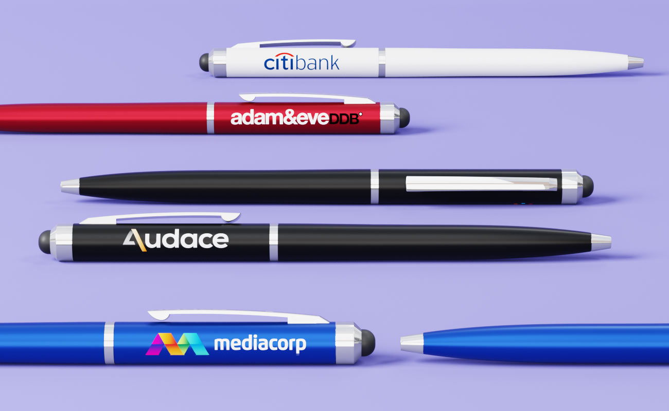 Sleek - Bolígrafos promocionales personalizados