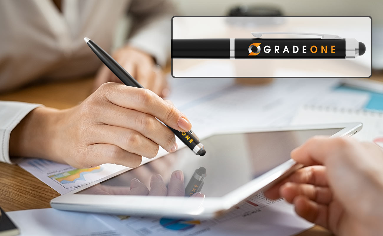 Sleek - Bolígrafos con logotipo gallery thumbnail