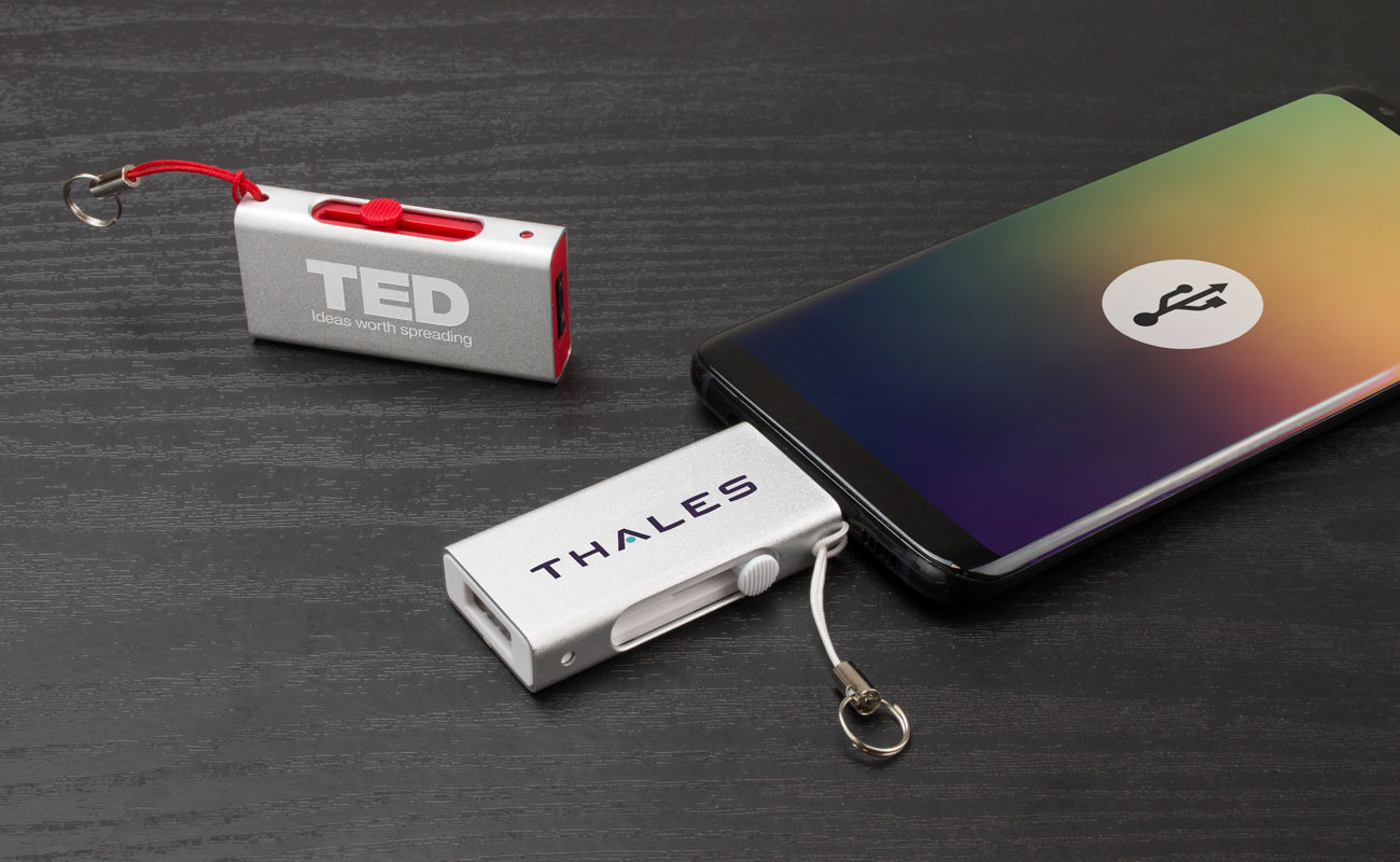Slide - Pendrive Personalizado con USB-C gallery thumbnail
