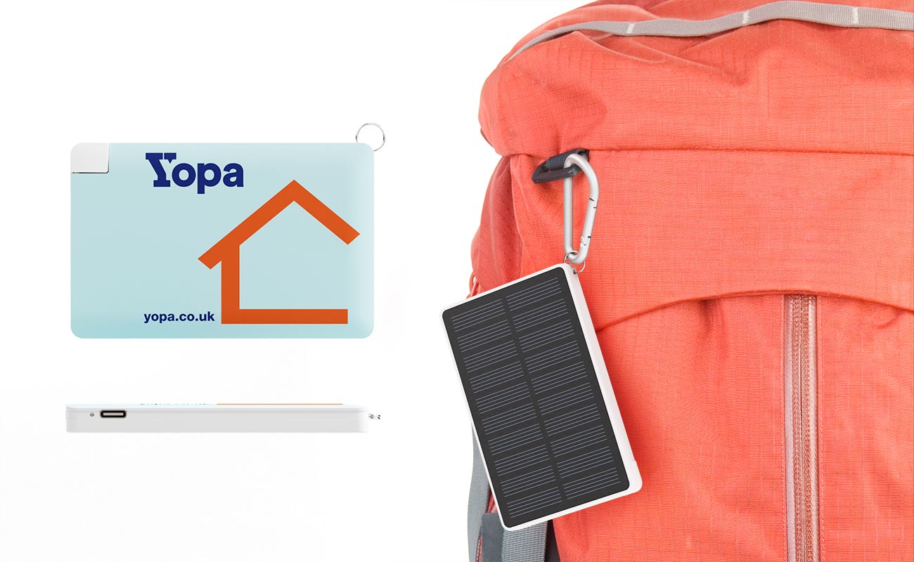 Solar Card - Power Bank Solar Personalizado gallery thumbnail