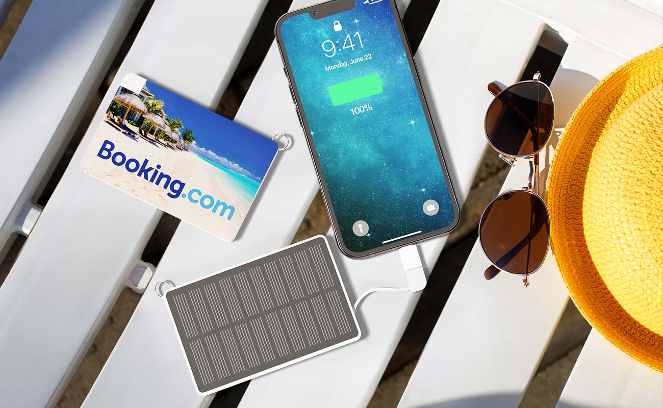 Solar Card - Power Bank Solar Personalizado gallery thumbnail