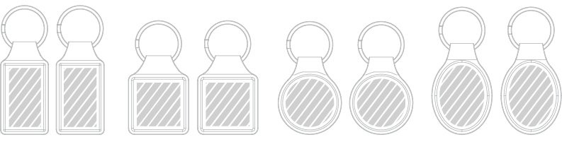 &nbsp;Llavero Serigrafía