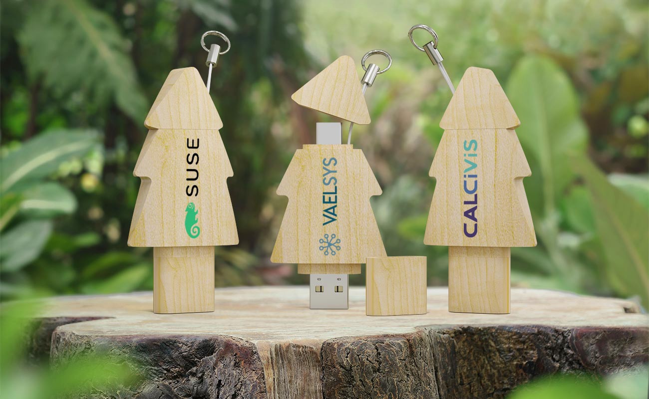 Tree Duo - Pendrive Personalizado gallery thumbnail